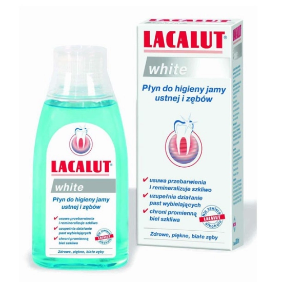 Lacalut Płyn do płukania ust White 300ml