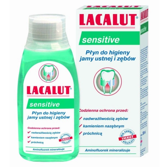 Lacalut Płyn do płukania ust Sensitive 300ml