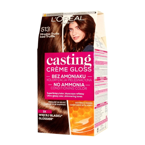 Casting Creme Gloss Krem koloryzujący nr 513 Mroźna Trufla 1 op.