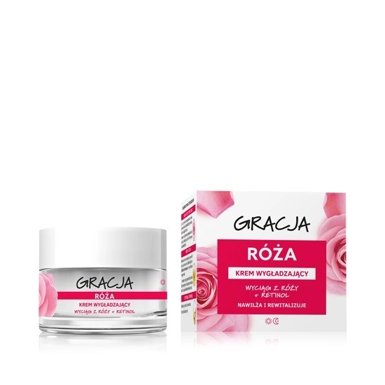 Gracja Krem różany na dzień i na noc wygładzający  50ml