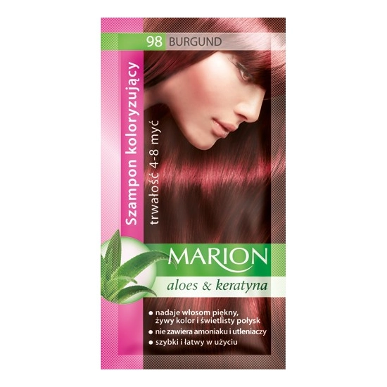 Marion Szampon koloryzujący 4-8 myć nr 98 burgund