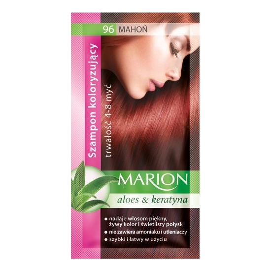 Marion Szampon koloryzujący 4-8 myć nr 96 mahoń