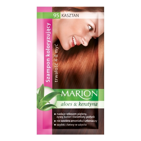 Marion Szampon koloryzujący 4-8 myć nr 95 kasztan