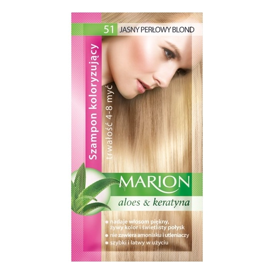 Marion Szampon koloryzujący 4-8 myć nr 51 jasny perłowy blond