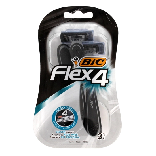 Bic Maszynka do golenia Flex 4  1op.-3szt