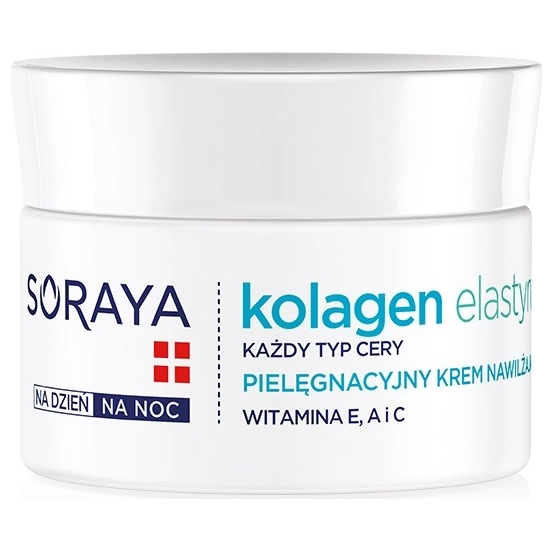 Soraya Kolagen Elastyna Pielęgnacyjny Krem nawilżający na dzień i noc 50ml