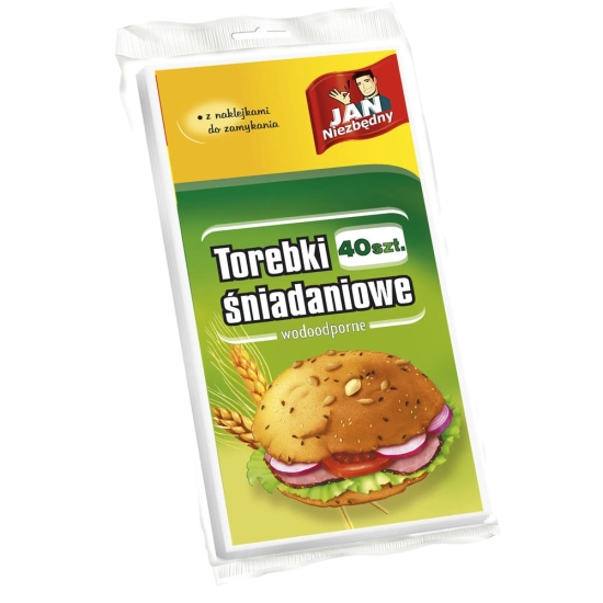 Sarantis Jan Niezbędny Torebki śniadaniowe papierowe 40 szt