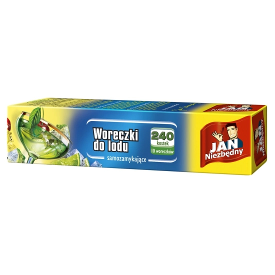 Sarantis Jan Niezbędny Woreczki do lodu pudełko 240 szt - 10 woreczków