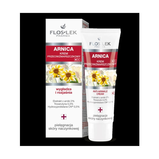 Floslek Pharma Arnica Krem przeciwzmarszczkowy  wzmacniający naczynka