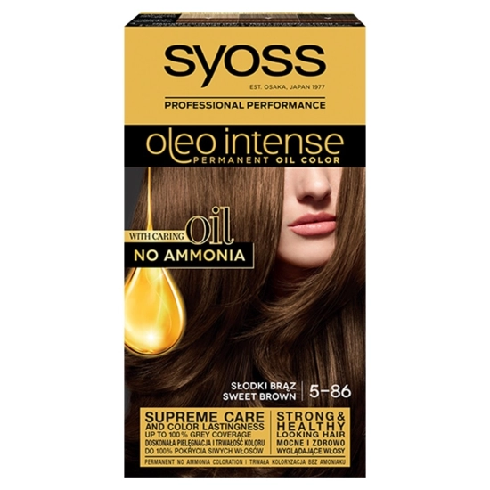 Schwarzkopf Syoss Farba do włosów Oleo 5-86 słodki brąz  1op.