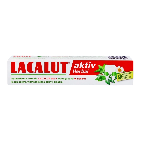 Lacalut Pasta do zębów Activ Herbal 75 ml