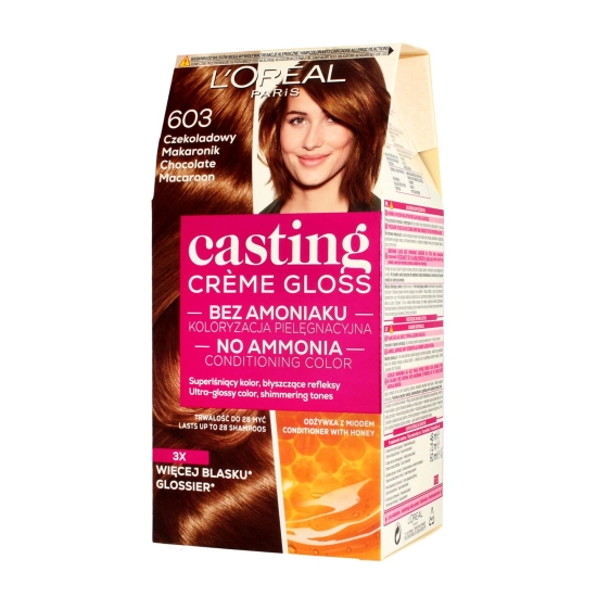 Casting Creme Gloss Krem koloryzujący nr 603 Czekoladowy Nugat  1op.