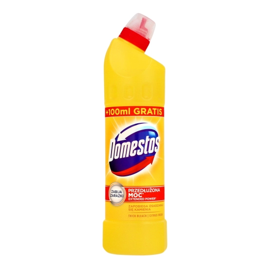 Domestos Citrus Fresh Płyn Wc czyszcząco dezynfekujący 650+100 ml