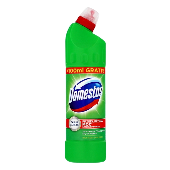 Domestos Pine Fresh Płyn Wc czyszcząco dezynfekujący 650+100 ml