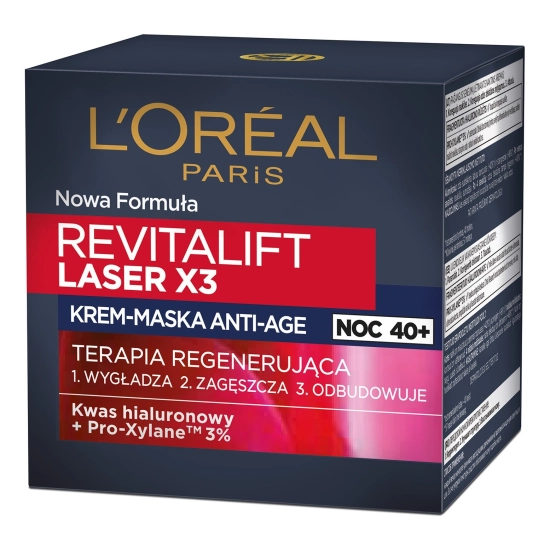 Loreal REVITALIFT LASER Krem na noc