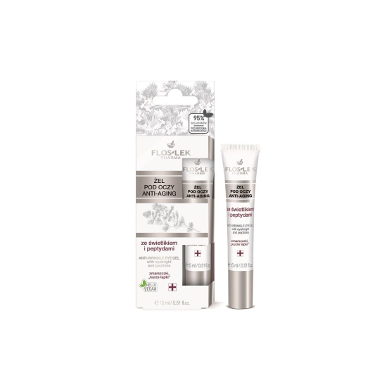 Floslek Pharma Anti - Aging Żel pod oczy przeciwzmarszczkowy 15ml