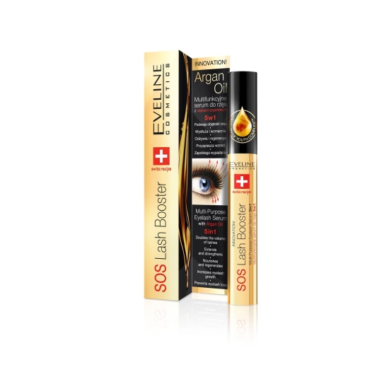 Eveline SOS Lash Booster Odżywka do rzęs 5w1  10ml