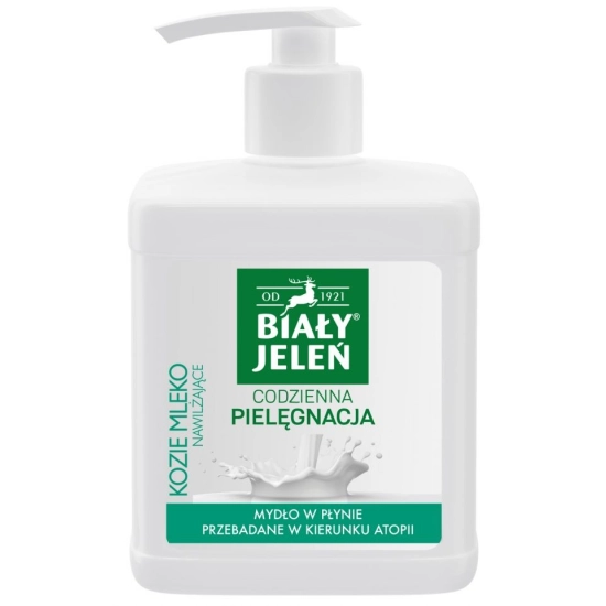 Biały Jeleń Codzienna Pielęgnacja Mydło w płynie Kozie Mleko 500ml