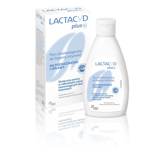 Lactacyd Plus Płyn ginekologiczny do higieny intymnej 200ml