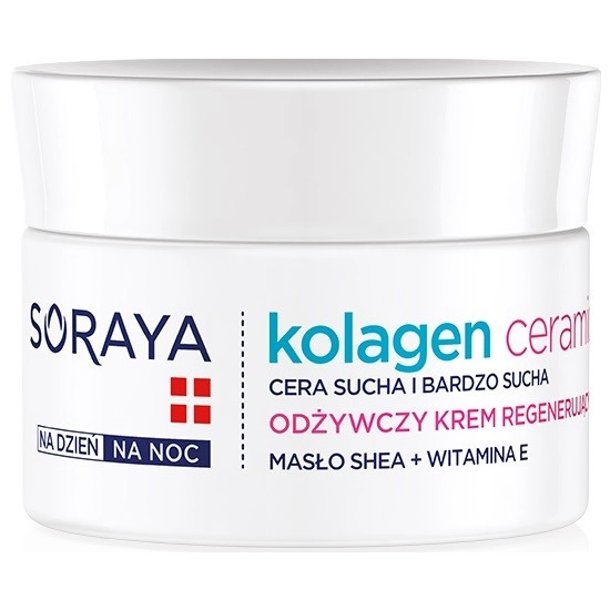 Soraya Kolagen Ceramidy Krem odżywczy regenerujący na dzień i noc  50ml
