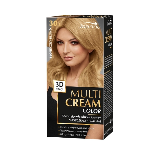 Joanna Multi Cream Color Farba nr 30.5 Słoneczny Blond