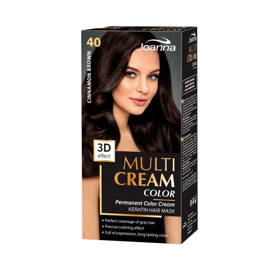 Joanna Multi Cream Color Farba nr 40 Cynamonowy Brąz