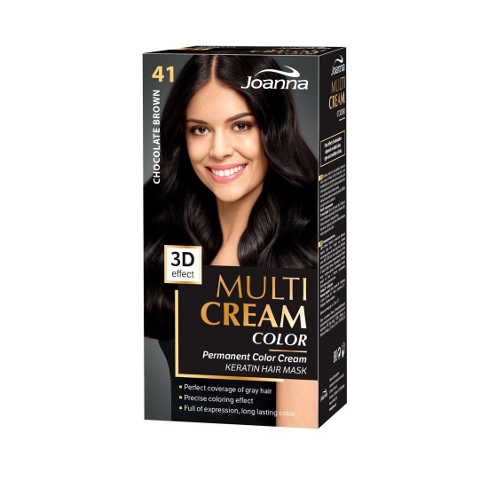 Joanna Multi Cream Color Farba nr 41 Czekoladowy Brąz