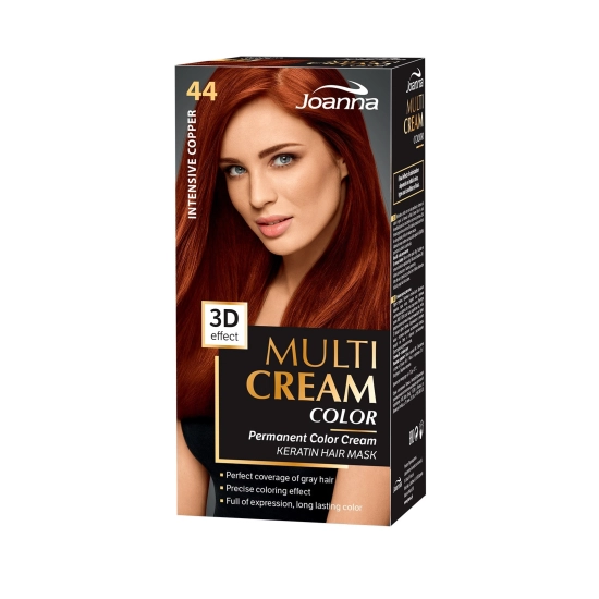 Joanna Multi Cream Color Farba nr 44 Intensywna Miedź