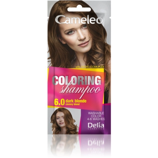Delia Cosmetics Cameleo Szampon koloryzujący 6.0 ciemny blond