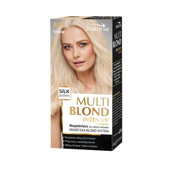 Joanna Multi Blond Intensiv Rozjaśniacz do całych włosów 4-5 tonów