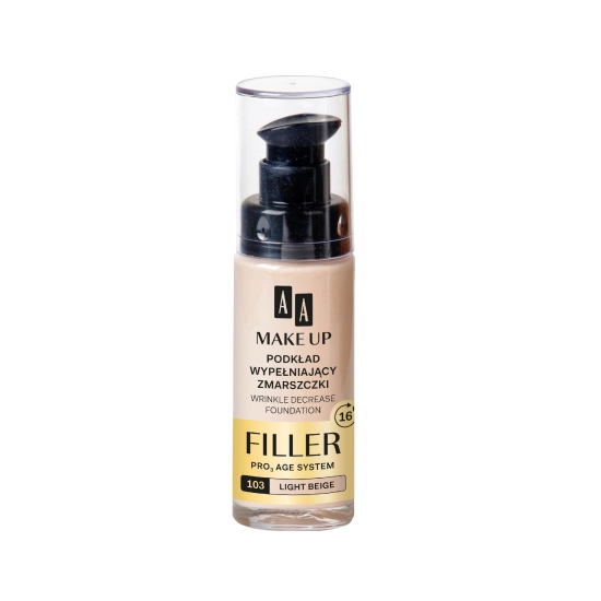 AA Make Up Podkład wypełniający zmarszczki nr 103 Light Beige  30ml