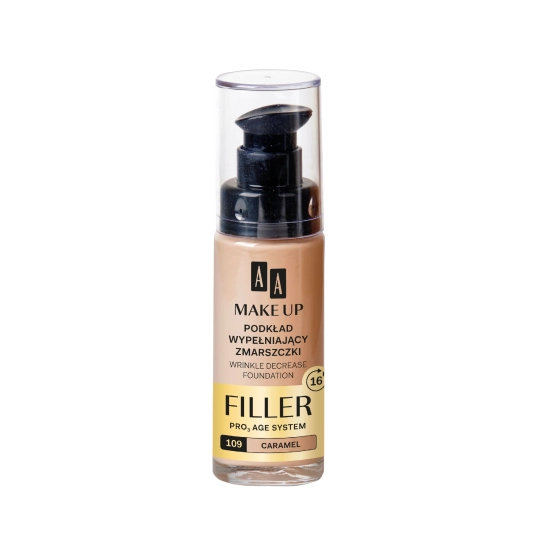 AA Make Up Podkład wypełniający zmarszczki nr 109 Caramel  30ml