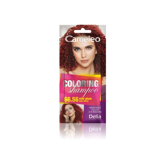 Delia Cosmetics Cameleo Szampon koloryzujący 66.56 dzika śliwka