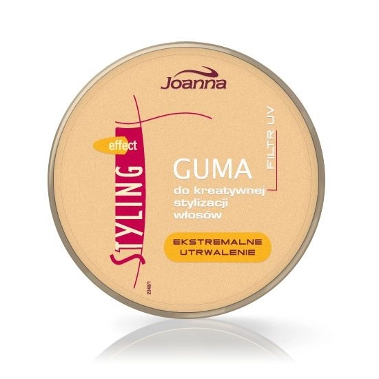 Joanna Styling Effect Guma do kreatywnej stylizacji włosów złota 100g