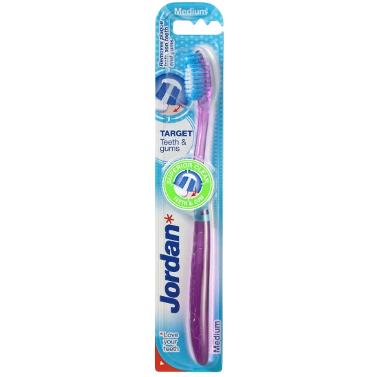 Jordan Szczoteczka do zębów Target Teeth & Gums medium  1szt