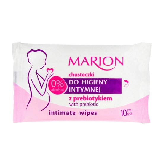 Marion Chusteczki do higieny intymnej z prebiotykiem  1op-10szt