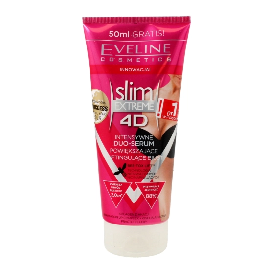 Eveline 4D slim EXTREME Mezo Push-Up Serum modelujące do biustu  200ml