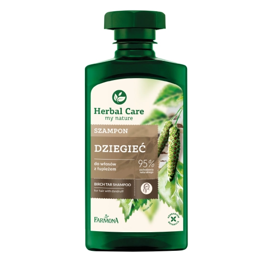 Farmona Herbal Care Szampon z dziegciem przeciwłupieżowy 330ml