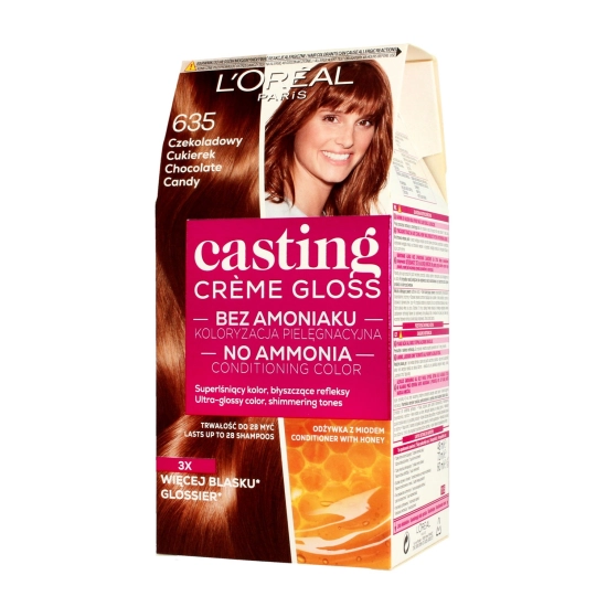 Casting Creme Gloss Krem koloryzujący nr 635 Czekoladowy Cukierek  1op.