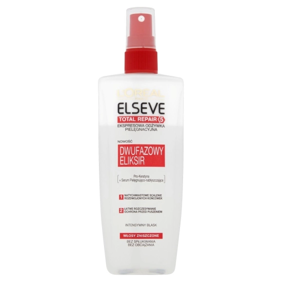Loreal Elseve Eliksir dwufazowy Total Repair 5 spray  200ml