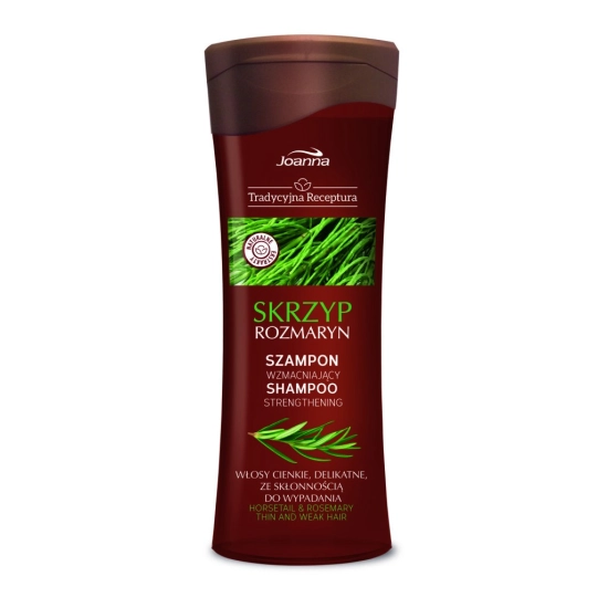 Joanna Tradycyjna Receptura Szampon do włosów wzmacniający Skrzyp i Rozmaryn  300ml