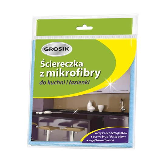 Sarantis Jan Niezbędny Grosik Ściereczka z mikrofibry do kuchni i łazienki  1szt