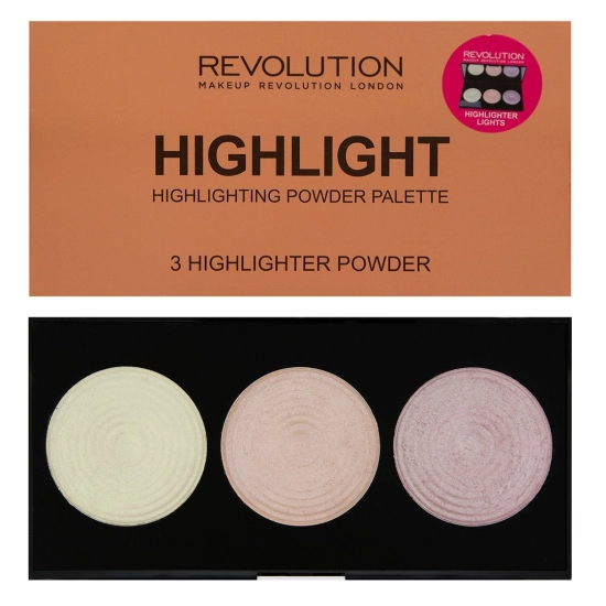 Makeup Revolution Highlighter Palette Rozświetlacze Highlight  15g