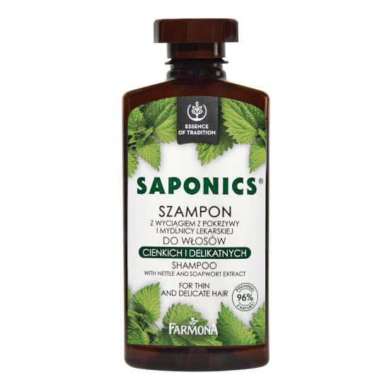 Farmona Saponics Szampon do włosów cienkich i delikatnych  330ml