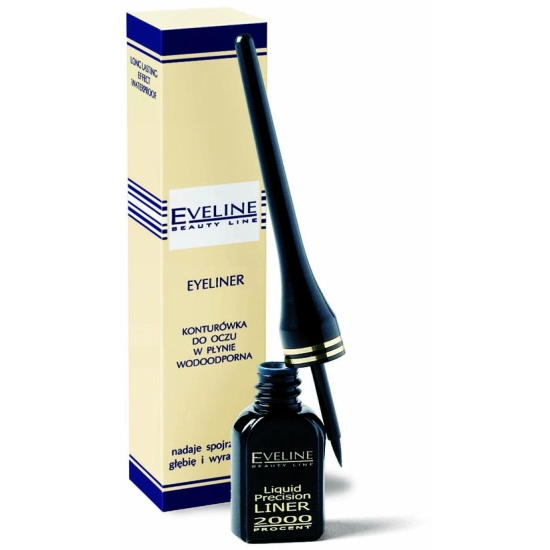 Eveline Eyeliner czarny w kałamarzu