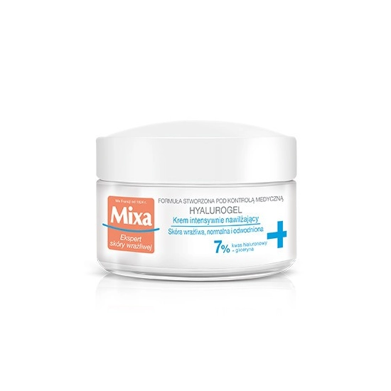 Mixa Hyalurogel Krem intensywnie nawilżający  50ml