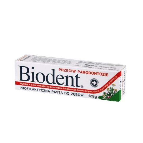 Biodent Pasta do zębów przeciw parodontozie  125g