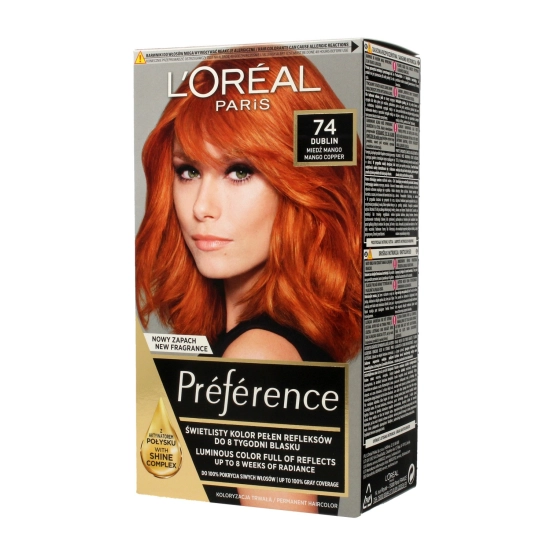 Loreal Feria Preference Mango 74