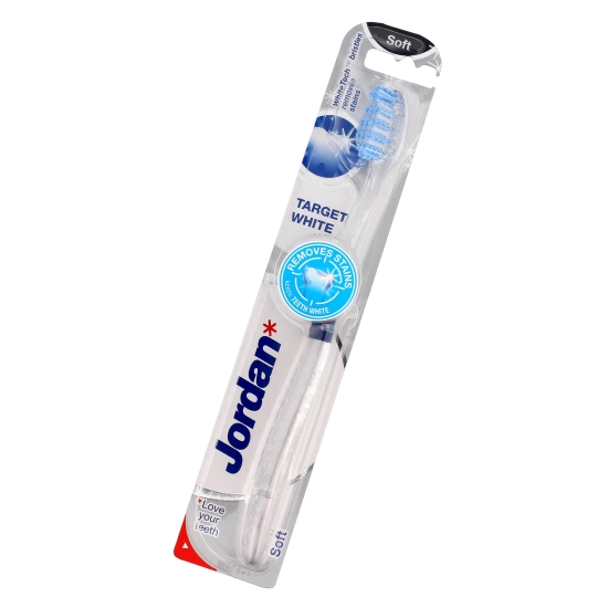 Jordan Szczoteczka do zębów Target White soft  1szt