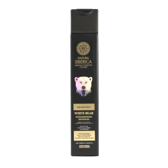 Natura Siberica Men Żel pod prysznic Biały Niedźwiedź 250 ml
